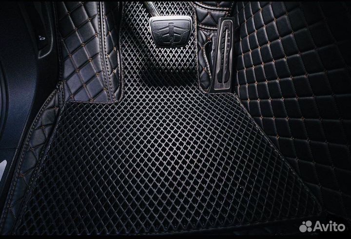 3d коврики из экокожи