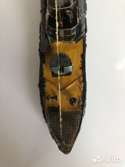 Корабль военный ручной работы