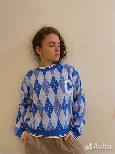 Свитшот вязаный, женский, Турция