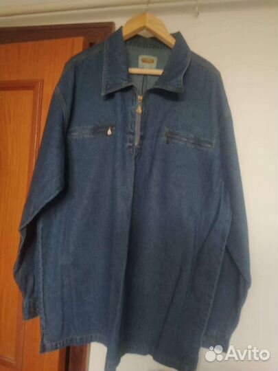 Джинсовая рубашка