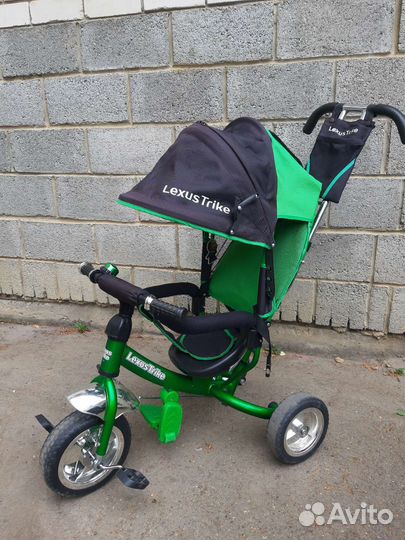 Детский велосипед с ручкой бу