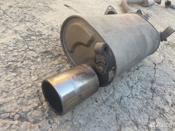 Выхлопная система Mitsubishi lancer Ralliart 4G93T