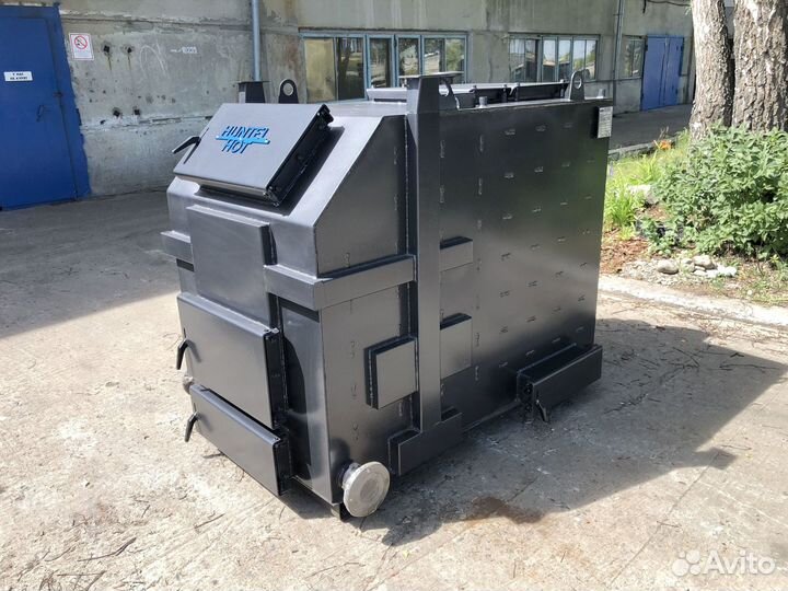 Твердотопливный котел длительного горения