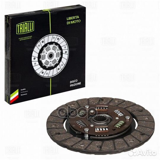 Диск сцепления ваз 2108-099/2113-2115 trialli F