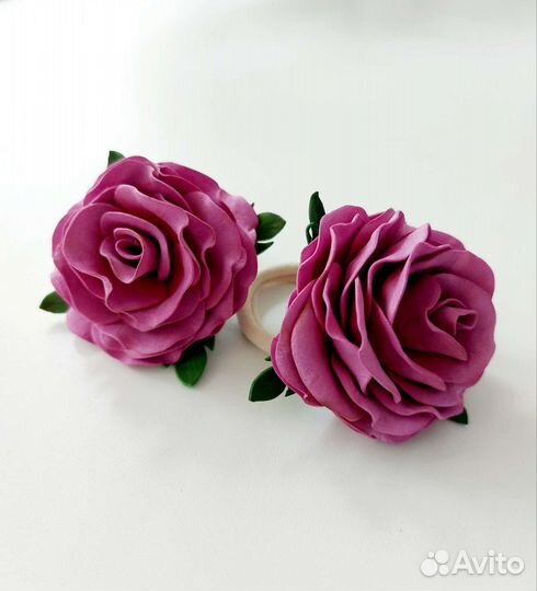 Резинки для волос ручной работы