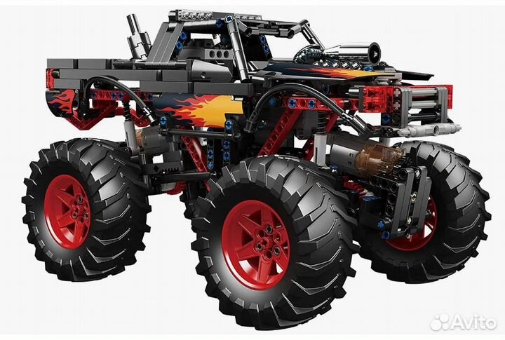 Конструктор Mould King 18008 Монстр-трак пламя