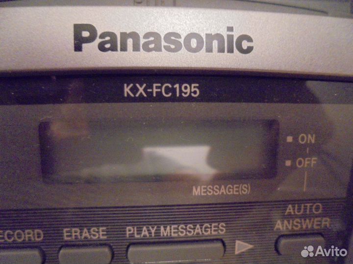 Факс телефон копир panasonic kf fc 195