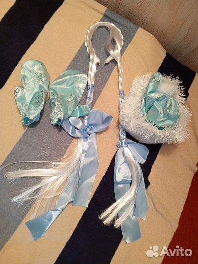 Костюм снегурочки детский