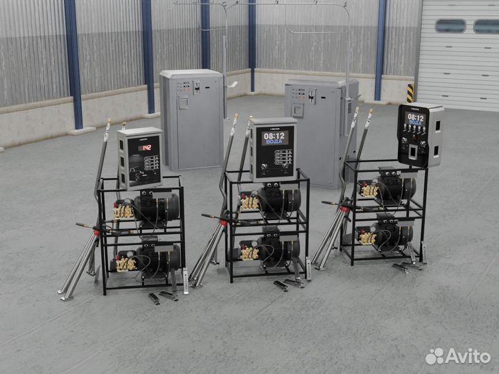 Автомойка самообслуживания luxwash 717