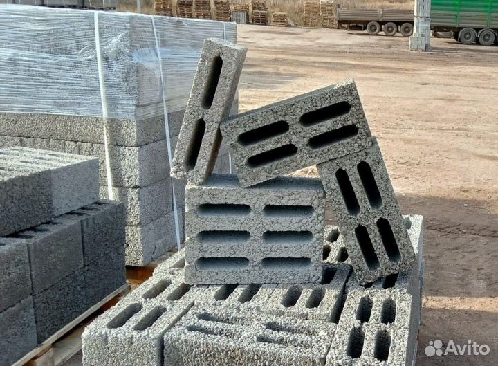 Керамзитный, керамзитобетонный блок AO2324