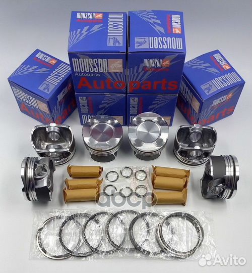Поршень кольца комплект M55B30 на 1 цилиндр MOU