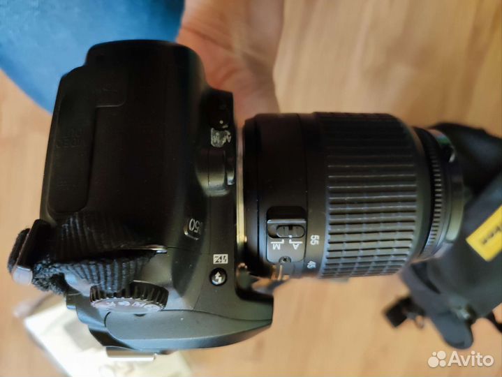Nikon D50+ nikkor 18-55+ сумка Nikon продажа обмен