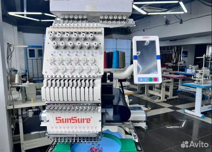Машина SunSure SS 1201-S (12 игл, 300х350 мм)
