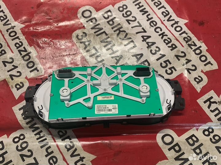 Щиток приборов renault duster