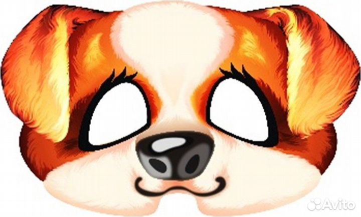 Маска карнавальная MSK9 Собачка