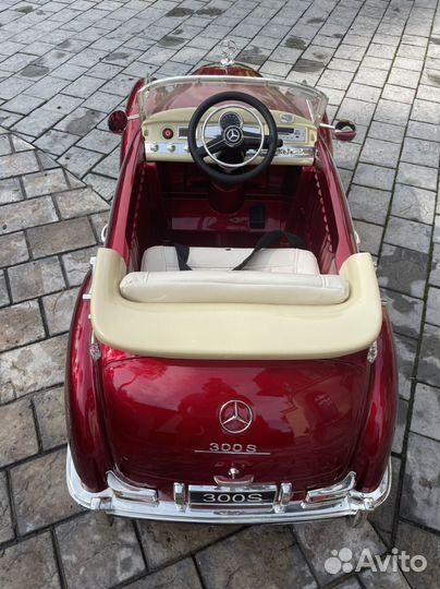 Детский электромобиль mercedes s 300 barty