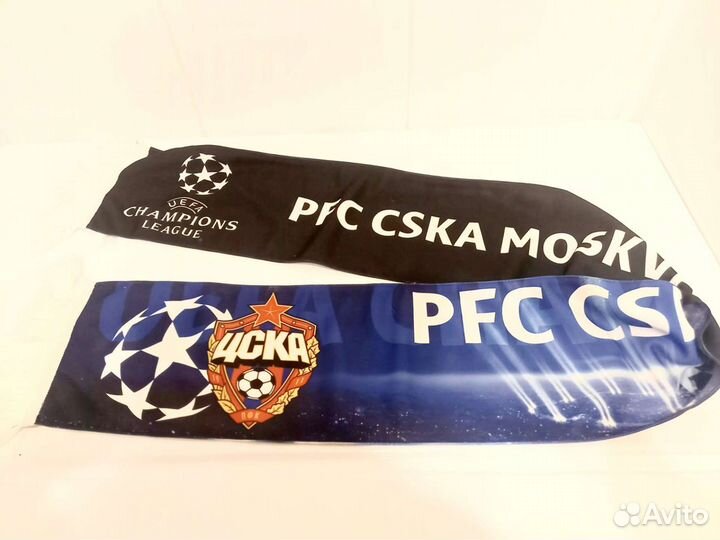 Шарф футбольный цска