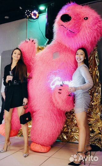 Поздравление от мишки. Сюрприз