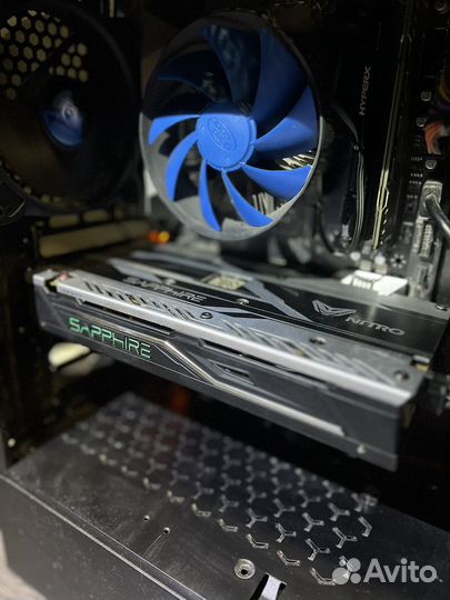 Видеокарта sapphire nitro+ rx480 8gb