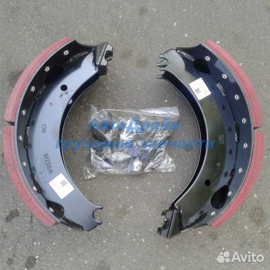 Колодки с накладками SAF