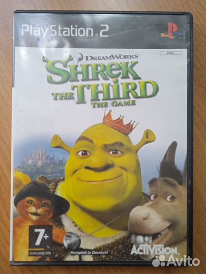 Игра Shrek the third ps2