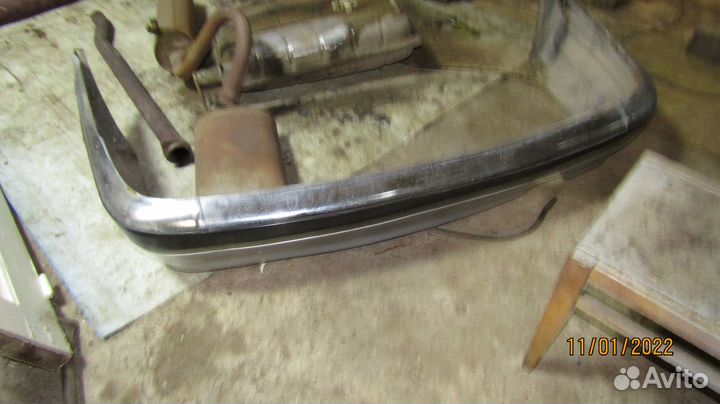 Хром на задний бампер Волга 31105