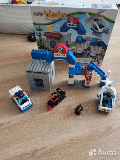 Конструктор полицейский участок