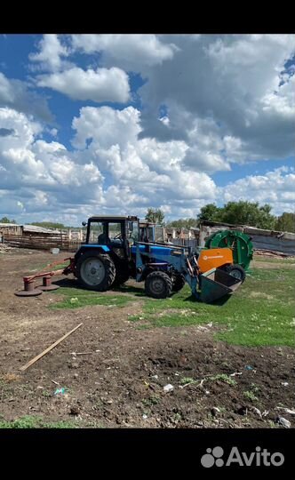 Трактор МТЗ (Беларус) 82.1 с КУН, 2011