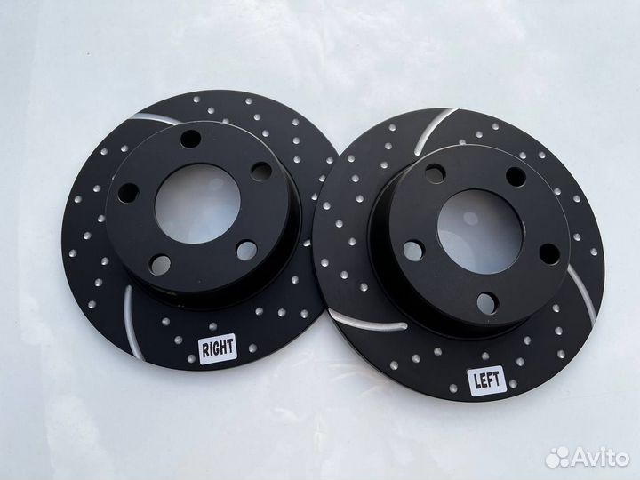 Тормозной диск Audi A6 A4 Q5 перфорацией и слотами