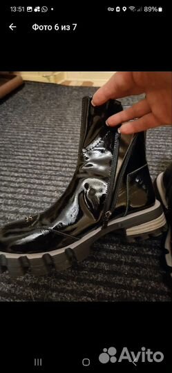 Ботинки женские зимние 38 размера новые
