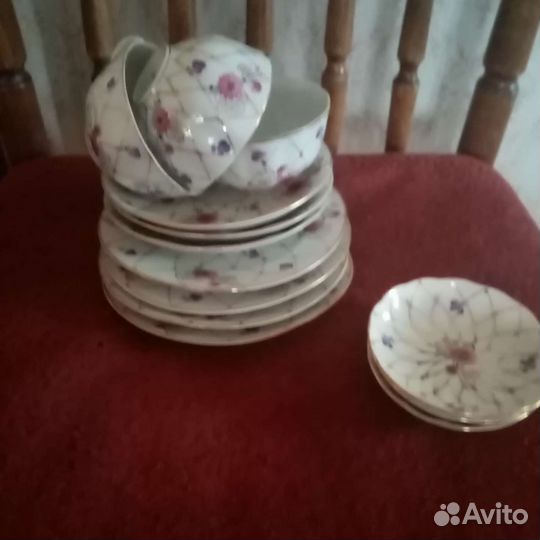 Чайная пара лфз, И рижский, кост. Лфз