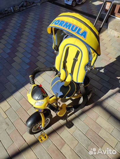 Трехколесный велосипед коляска formula