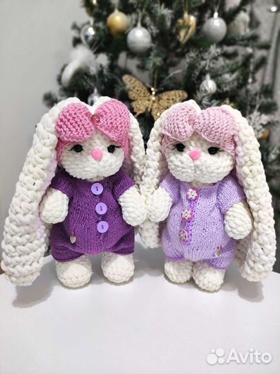 Вязаные игрушки ручной работы