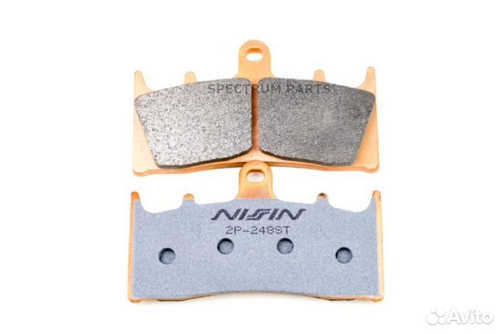 Тормозные колодки nissin 2P-248ST nissin 2P248ST