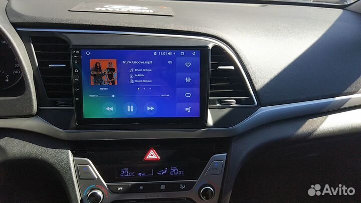 Магнитола Hyundai Elantra 6 AD Android