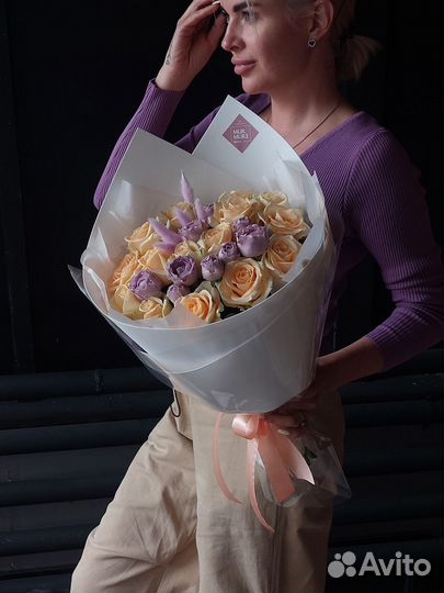 Цветы розы и букеты с доставкой