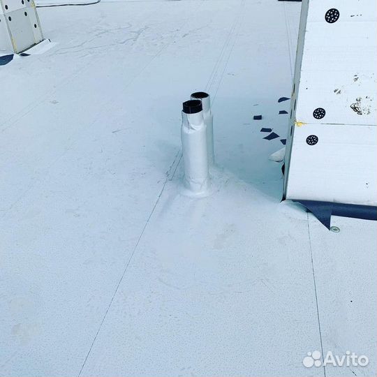 Ремонт, монтаж мембранной кровли