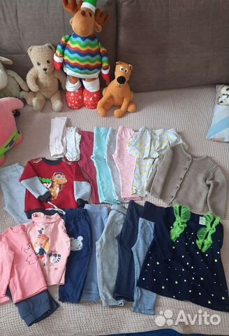 Пакет вещей для девочки 80