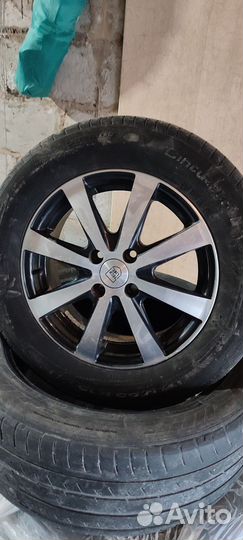 Летняя резина на литье r15