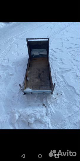 Продам сани самодельные для снегохода динго т150