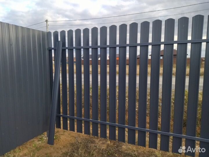 Заборы из профнастила в Лыткарино