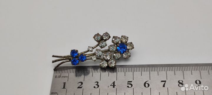 Брошь винтажная 1960-1980-е гг. №28 296 Размер и с