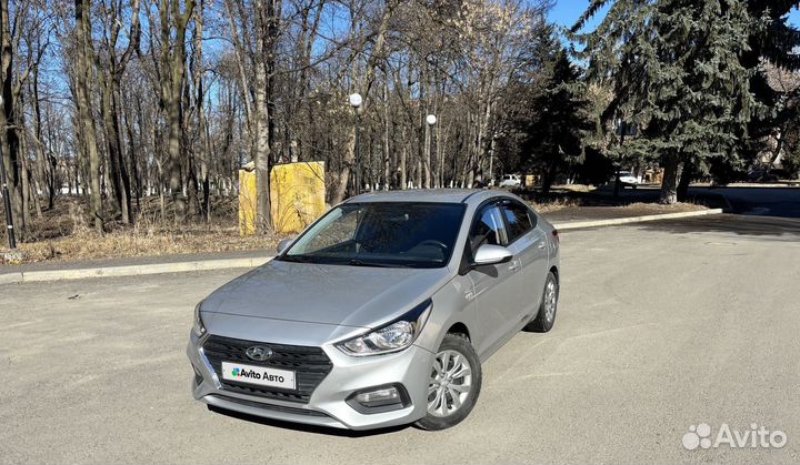Hyundai Solaris 1.6 AT, 2017, 129 000 км