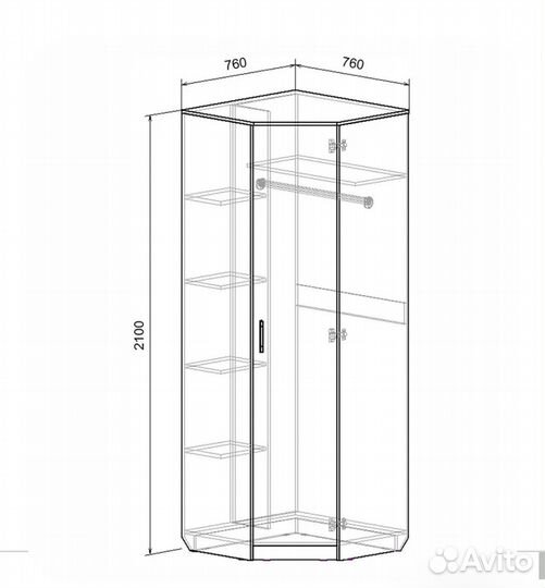 Угловой шкаф