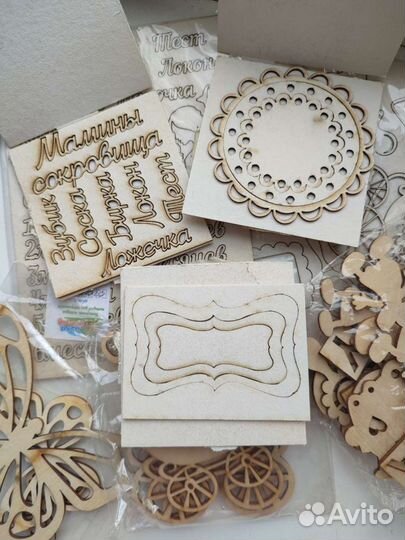 Деревянные заготовки для творчества