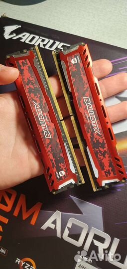 16 gb Crucial ballistix Sport LT 3000 cl15гонятся