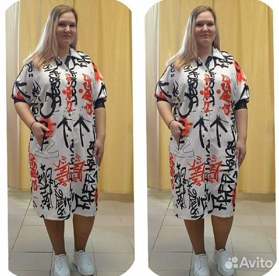 Платье - рубашка