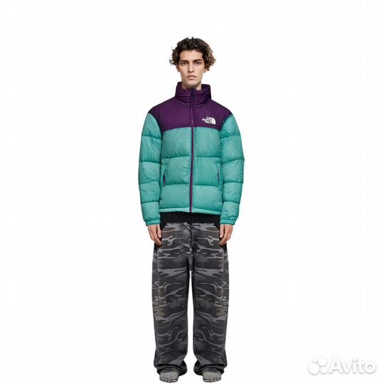 THE north face 1996 Collection Down Jacket Men Purple (M)(56)