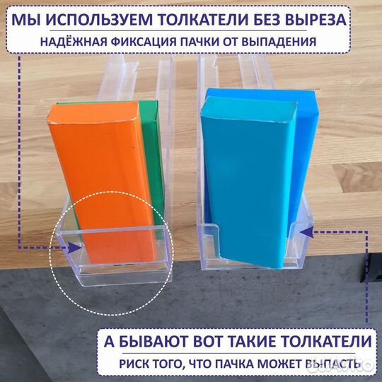 Шкаф для сигарет на 91 видов с накопителем свет