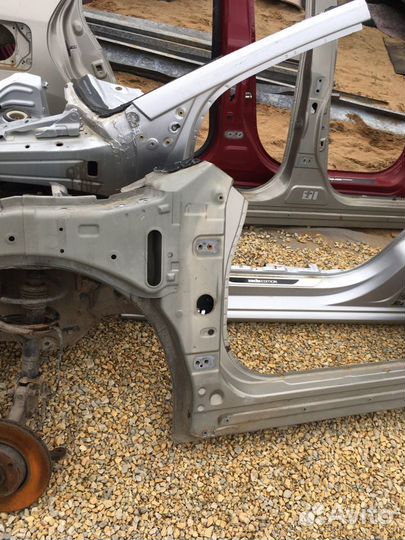 Левой порог Nissan almera G15